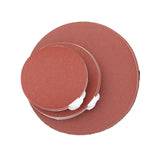 Adhesive disc red sandpaper