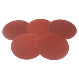 Flocking disc red sandpaper