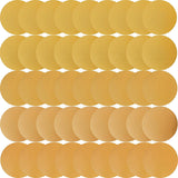 Perforated flocking disc yellow sandpaper